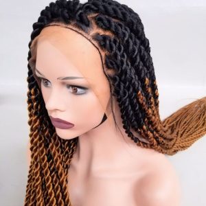 Two-tone Medium-size Senegalese Twist: 22 inches