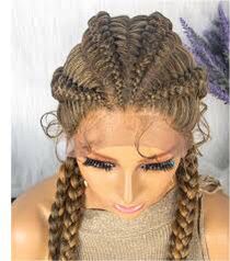 Classic Ghanaian All-back Cornrow Braid: 20 Inches