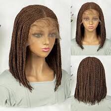 Ghanian Braid Center Part Bob Fusion: 12 inches