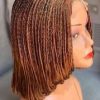 Ghanian Braid Center Part Bob: 10 Inches