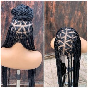 Chunky Triangular Patterned Braid:: 20 Inches