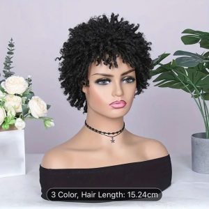 cute short wig hits the sweet spot from price to comfort.