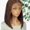 Ghanian Braid Center Part Bob Fusion: 12 inches