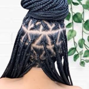 Chunky Triangular Patterned Braid:: 20 Inches