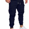 Mens Fashion Joggers Sports Pants - Cotton Cargo Pants Sweatpants Trousers Mens Long Pants